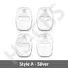 Металлические наклейки на крышки замков дверей автомобиля для Peugeot 5008 508 2008 208 301 RCZ 407 408 4008 308 3008 206 Rifter Наклейки с эмблемой Значок