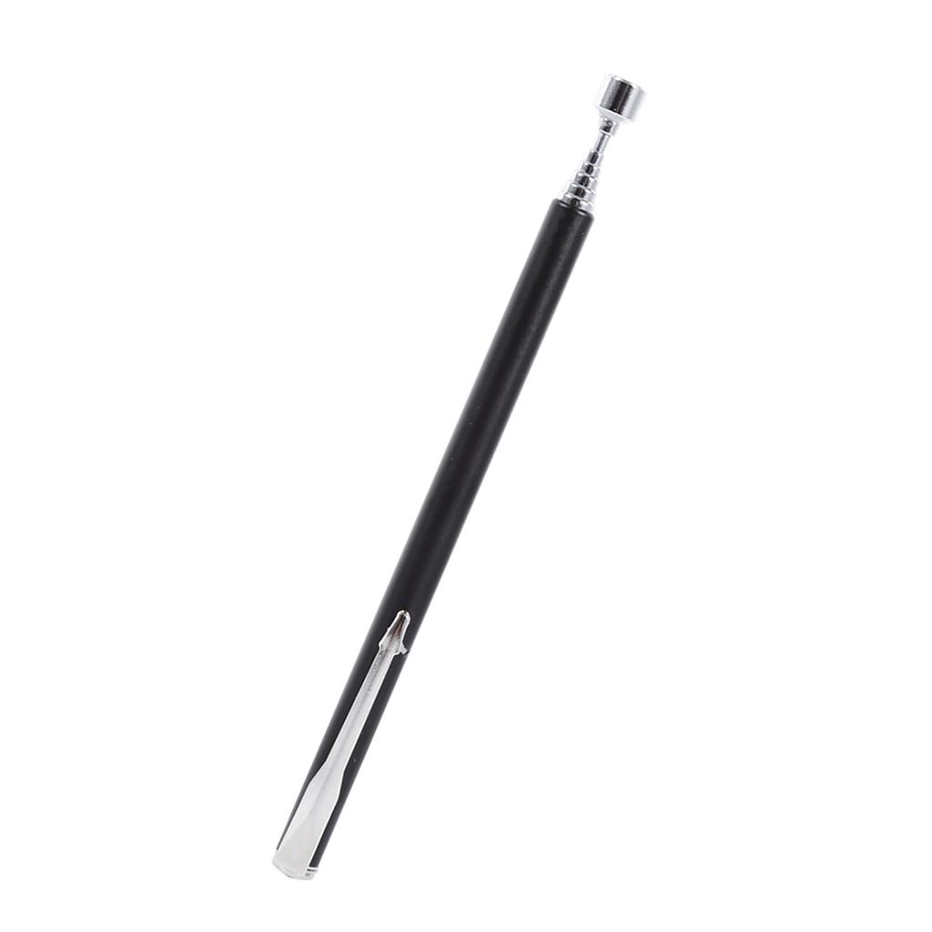 Портативный телескопический легкий магнитный захватный стержень, удлиняющий магнитный ручной инструмент, серебристый