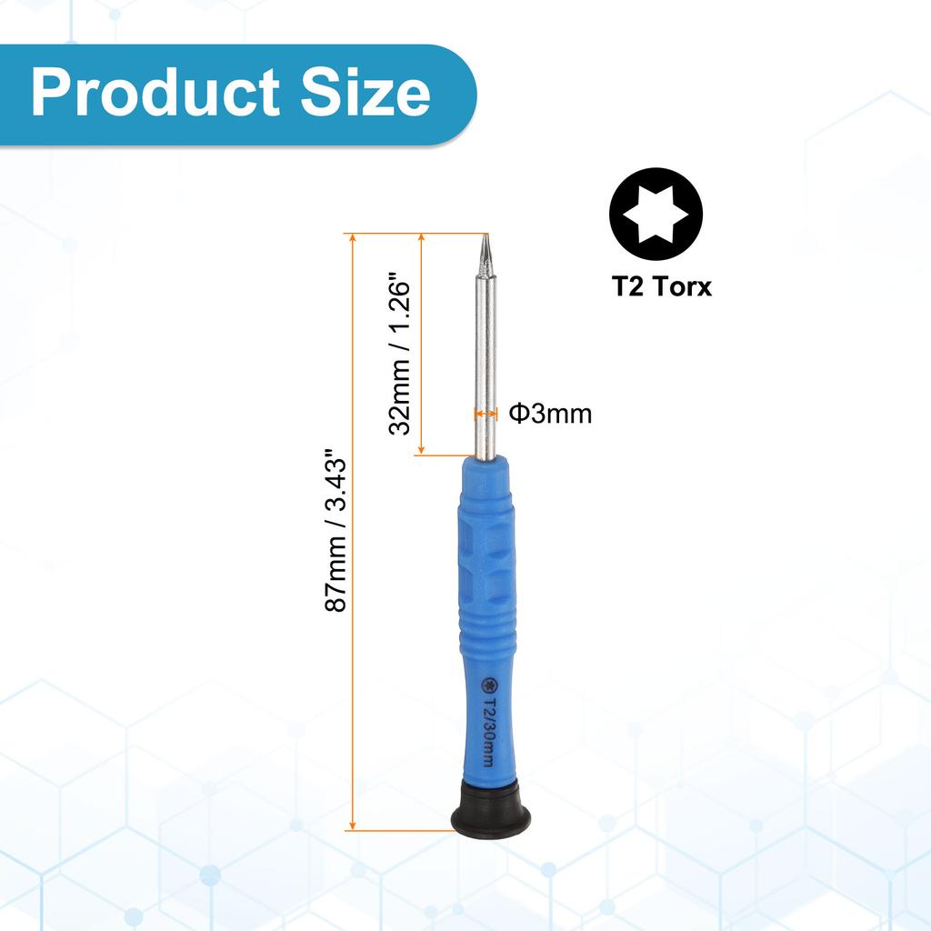 2/5/10 шт. PH1.2-PH2 SL1.5 SL2 Мини Torx Крестовая Y-образная Пятизвездочная Шлицевая Отвертка 3 мм Хвостовик Ремонт Мелкой Бытовой Техники