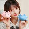 23cm Keychain Cute Axolotl Stuffed Plush Toy Real Life Simulation Ambystoma Mexicanum Dinosaur Pendent