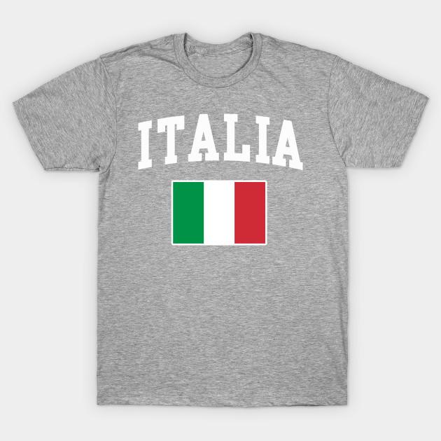 Italia Flag Italian Italy Italiano T-shirts Printed Women Fashion O Neck Plus Size Summer Casual Short Sleeve Tops