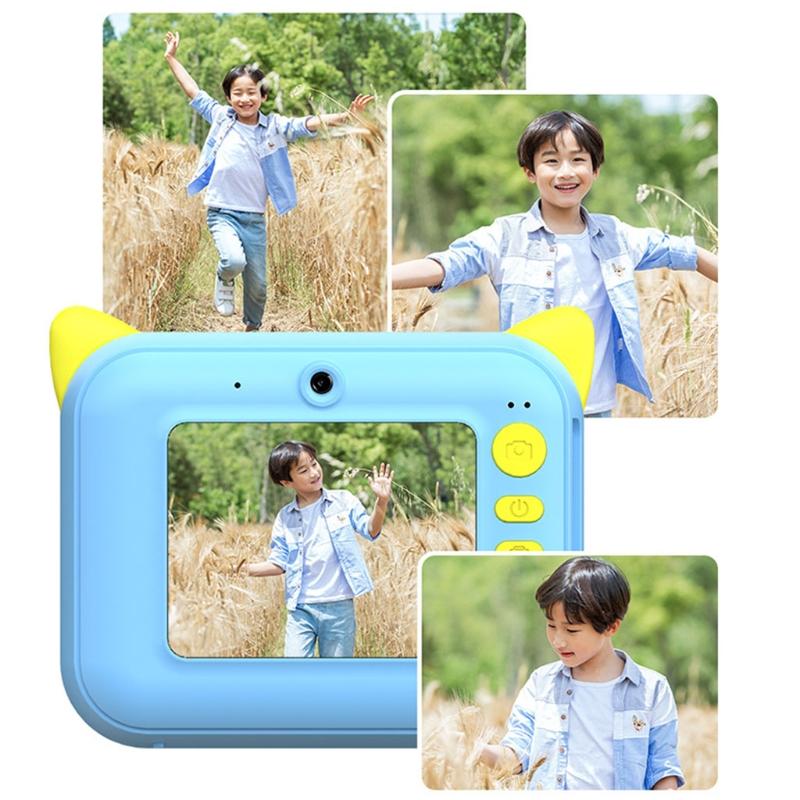 Детская камера мгновенной печати Polaroid Toys Детская цифровая термопечатающая камера