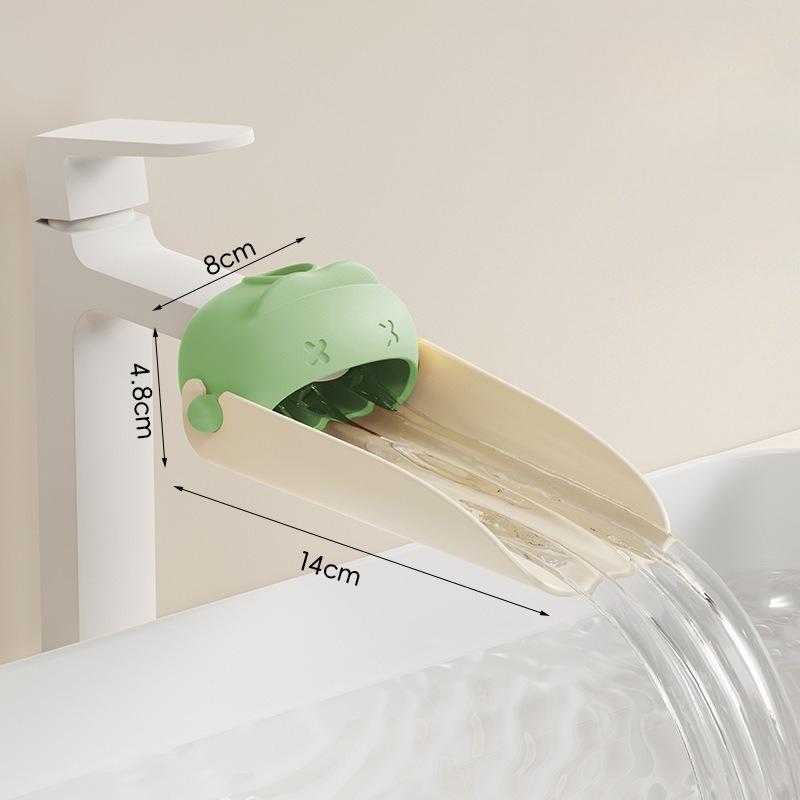 1 шт. Удлинитель для смесителя, Защита от брызг, Удлинитель для кухонного и ванного смесителя, Милый мультяшный желоб для направления воды