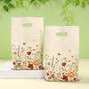 10pcs Wildflower Themed Handbag Candy Bags Spring Birthday Party Gift Packing Bag Birthday Baby Shower Girl Party Supplies