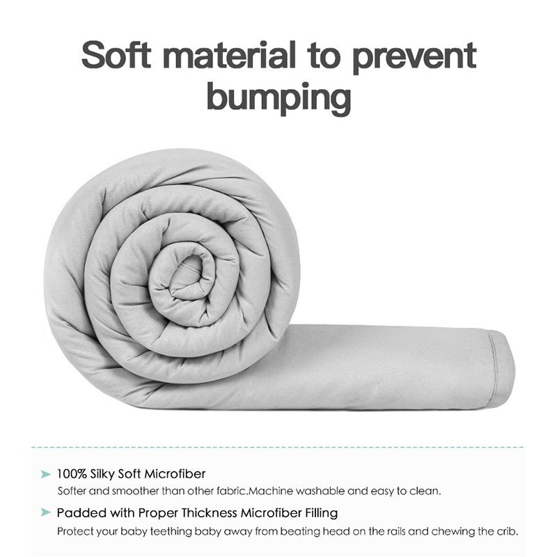 3 шт./компл. защитный чехол для детской кроватки, защита от столкновений, защитный чехол для края кроватки, защитный чехол для ограждения кровати