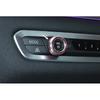 Red Aluminum -21 Console Volume Switch Button Cover Trim Fit For BMW X5 G05