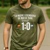 10 Spain vs Argentina Graphic Print Cotton T Shirt Unisex Unisex Unisex Crew Neck Short Sleeve Sports Match Streetwear Daily Tops