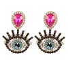 Woman Eye Shape Drop Earrings Dangle Fashion Exquisite Earring Jewelry Gift Decoration for