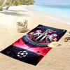 NUFC logo Print Beach Towel, Large Soft Quick Dry Towel for Beach Camping Swimming