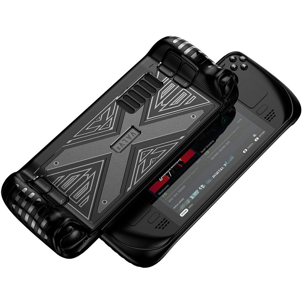 For Steam Deck Protective Case Handheld Game Console Shockproof TPU Cover Ergonomic Design