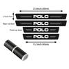 W141Car Door Sill Scratch Resistent Stickers Threshold Pad for Volkswagen VW Polo Rline Golf Jetta GTI Tiguan Sharan Caddy Scirocco RTHF1