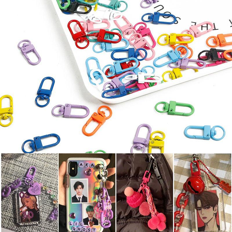 Товары для вечеринок, ручная работа, 5 шт./лот, изготовление ювелирных изделий для брелока, популярного браслета, застежки-карабин, фурнитура, аксессуары для украшений, крючки, сделай сам