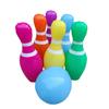 Outdoor Entertainment PVC Inflatable Bowling Set Parent-Child Fun Game Sports Bowling Beach/Sand Toys