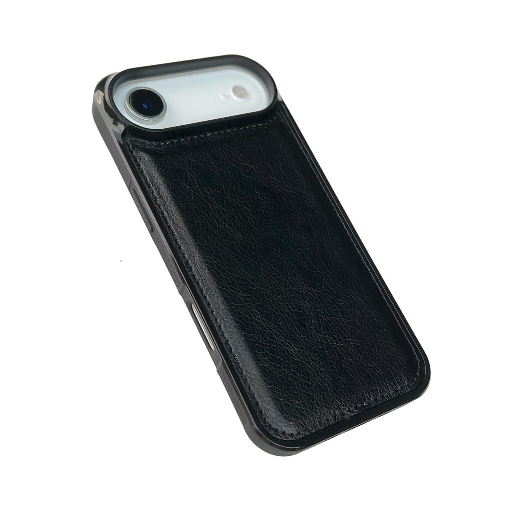 Для iPhone Air Чехол Текстура теленка ПУ кожа Защита от отпечатков пальцев Задняя крышка для телефона