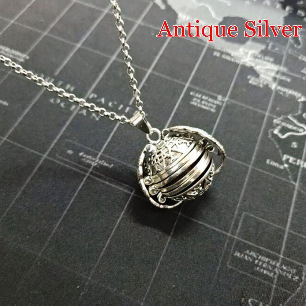 Jewelry Family Photo Magic 4 Photo Pendant Memory Floating Locket Necklace Angel Wings Long Chain