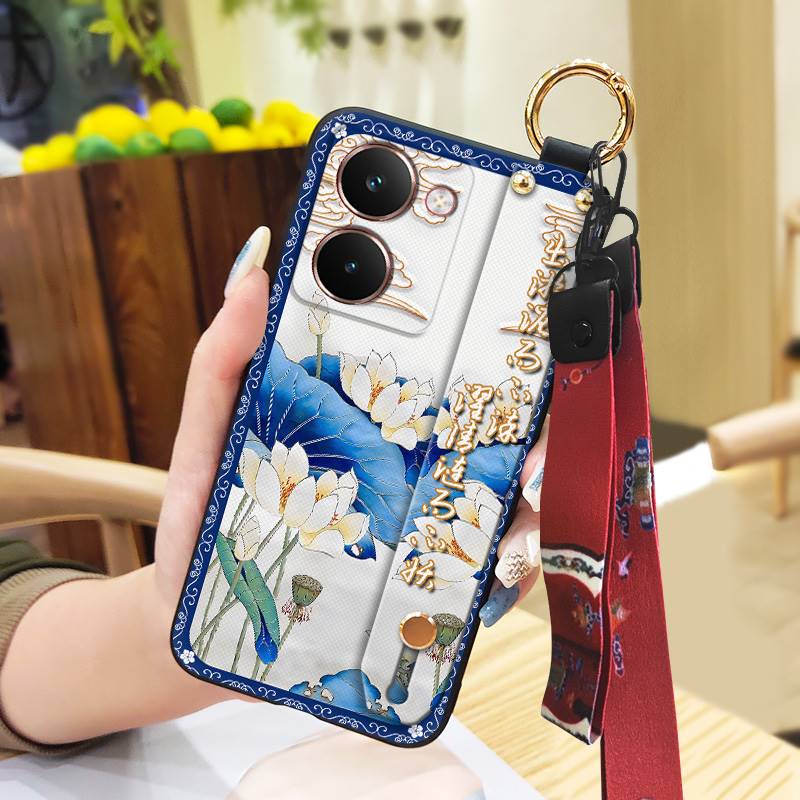 Чехол-шнурок на запястье для телефона Realme P3 Ultra 5G, держатель для телефона, противоударный, водонепроницаемый, для мамы, силиконовое защитное кольцо