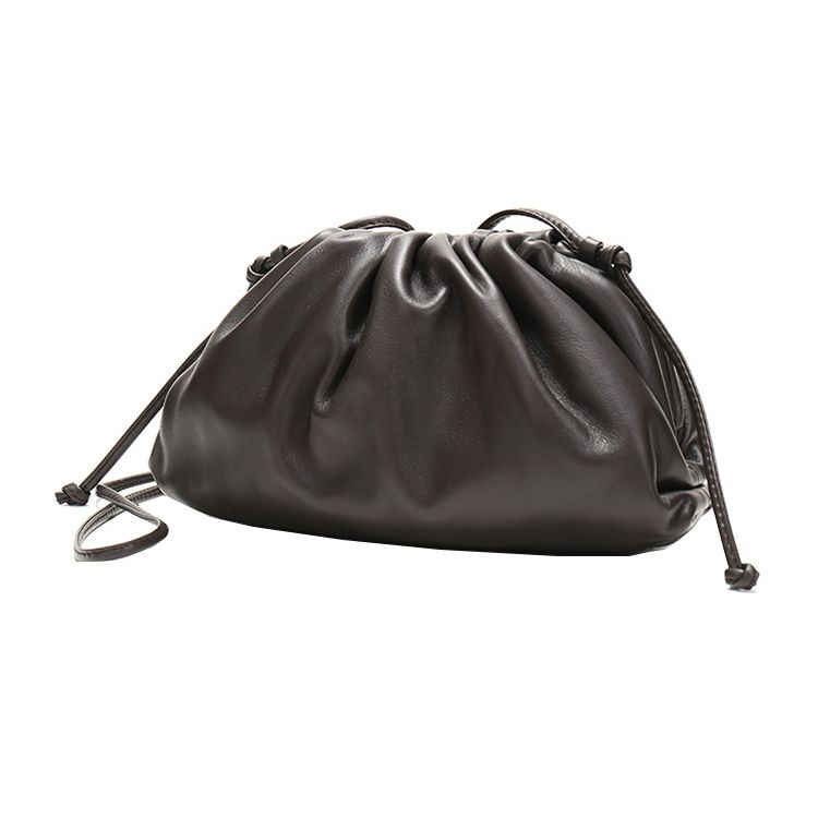 Bottega Veneta Mini Pouch Bag Fondente/Gold Women Pouches Brown 585852-VCP40-2132