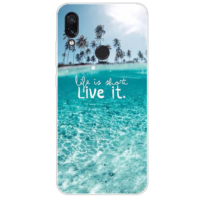 Для Xiaomi Redmi Note 7 чехол с цветочным животным силиконовый чехол для Redmi Note 7 Pro Note7 бампер противоударный чехол для телефона Coque