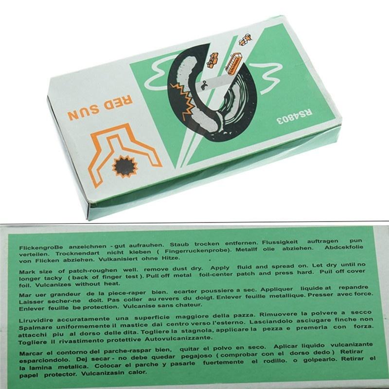 48 шт велосипедный холодный клей + клей набор инструментов для ремонта велосипедных шин наборы для ремонта шин патч резиновый плод