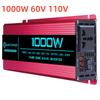 Инвертор чистой синусоиды DC 60V в AC 220V/110V 1000W 1600W 3000W 4000W 5000W 6000W Преобразователь мощности Автомобильный солнечный инвертор