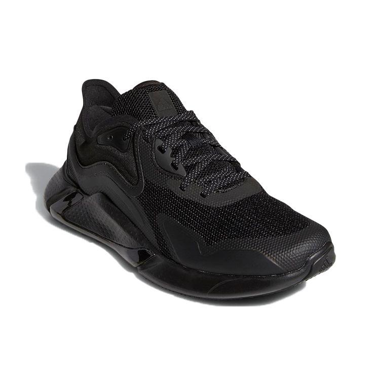 adidas Edge Xt Удобная Спортивная Сетчатая Ткань Амортизация Нескользящая Износостойкая Низкие Марафонские Беговые Кроссовки Мужские Кроссовки Черные FW7229