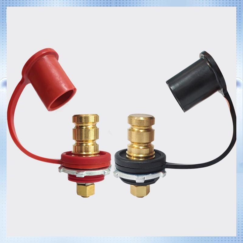 250A 12V Battery Charger Post Stud Remote Battery Terminals With Cap M10 Battery Jump Post For Auto Truck Boat ATV Accessories