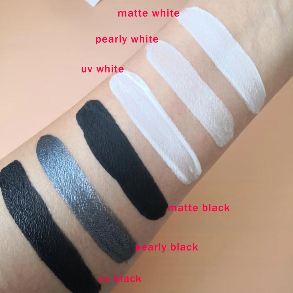 Professional Wholesale 90g Water-Based Body Face Painting Matte UV Cake Water Activated Eye Liner