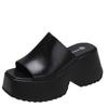 Fashion Summer High Platform Women Sandals 8CM Wedge Heels Slippers Fashion New Beach Outside Chunky Sandals Comfort Casual Slides Woman