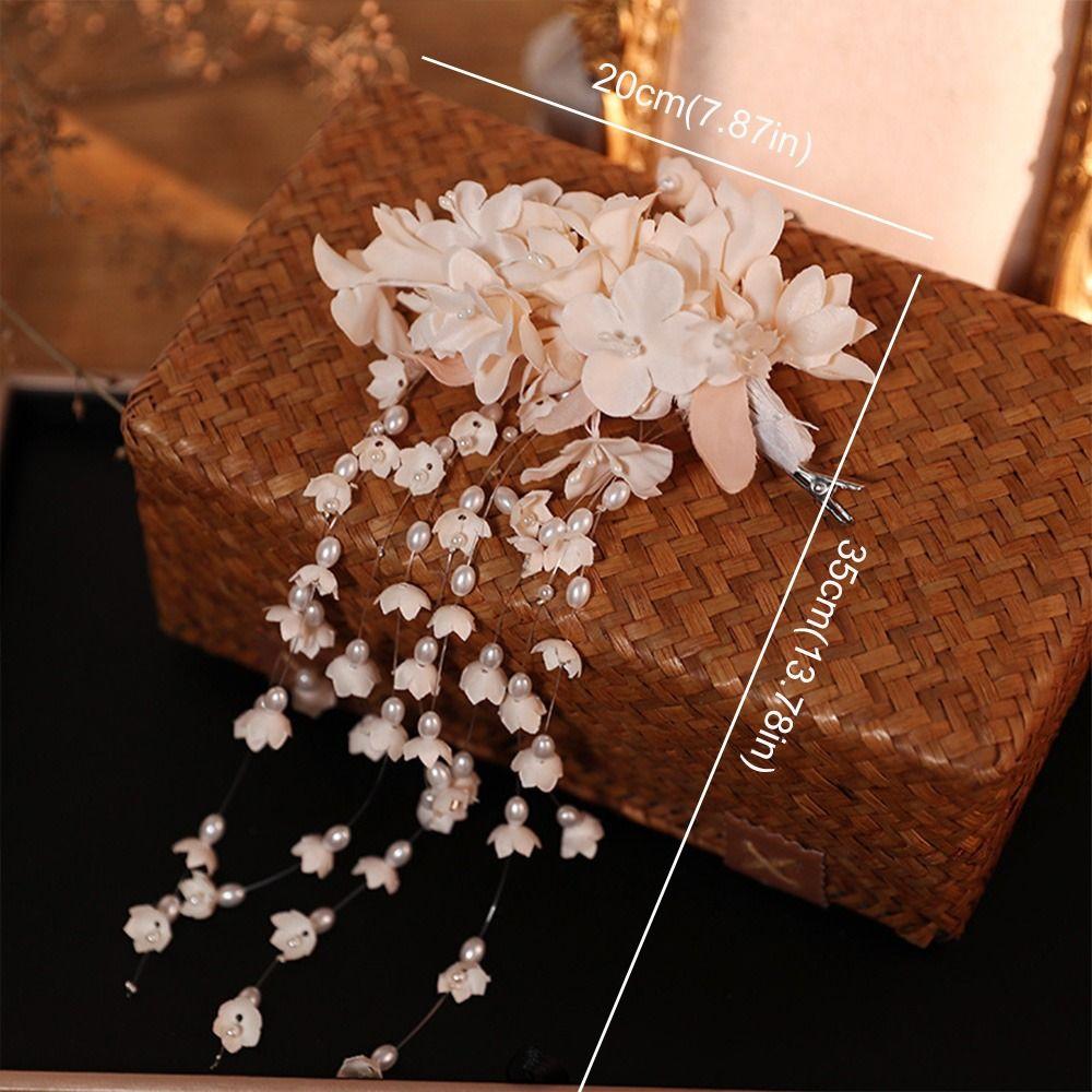 Свадебный головной убор феи роскошные заколки с цветами темпераментный свадебный головной убор аксессуары для волос