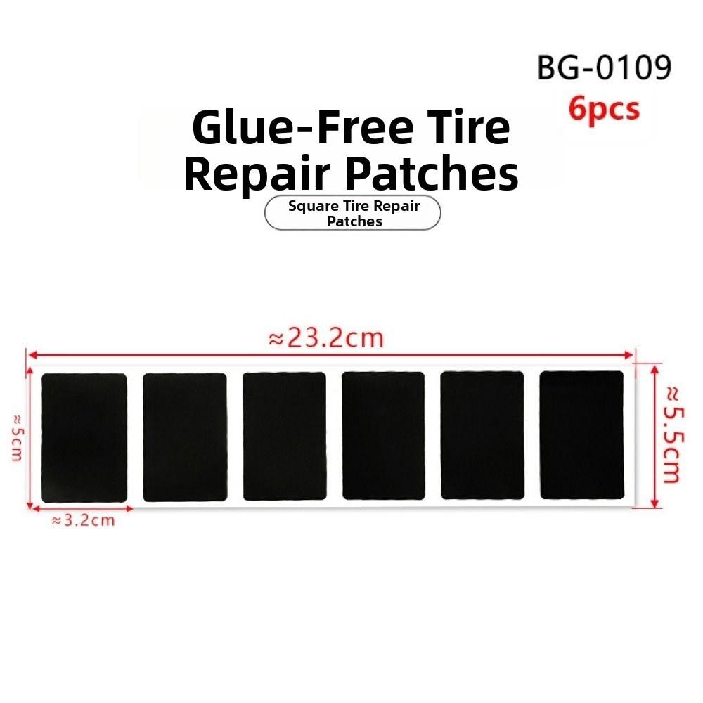 1pc/1sheet PE Tyre Protection No-glue Adhesive Quick Drying Fast Tyre Tube Cycling Equipment