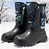 Shoes Men's Snow Boots Men's Boots Large Size Warm Boots Waterproof and Frost-proof Cotton Boots Thickened Boots
