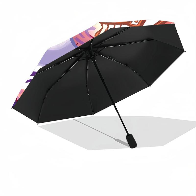 Personalized Name K-KPop Demon Hunters Print Umbrella - Automatic Open/Close, Eight-Rib Durable Frame, Automatic Folding Umbrella