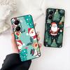 Santa Claus Tree Deer Merry Christmas Phone Cover for Xiaomi Redmi Note 13 14 ProPlus Pro Plus 14C A4 13C Pro+ Note14 Coque Case