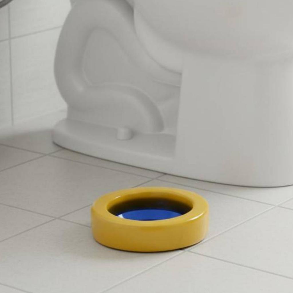 Eccentric Toilet Flange Adapter Watertight Offset Toilet Flange Plumbing Fitting Universal Fit Strong Adhesion for Home Repair