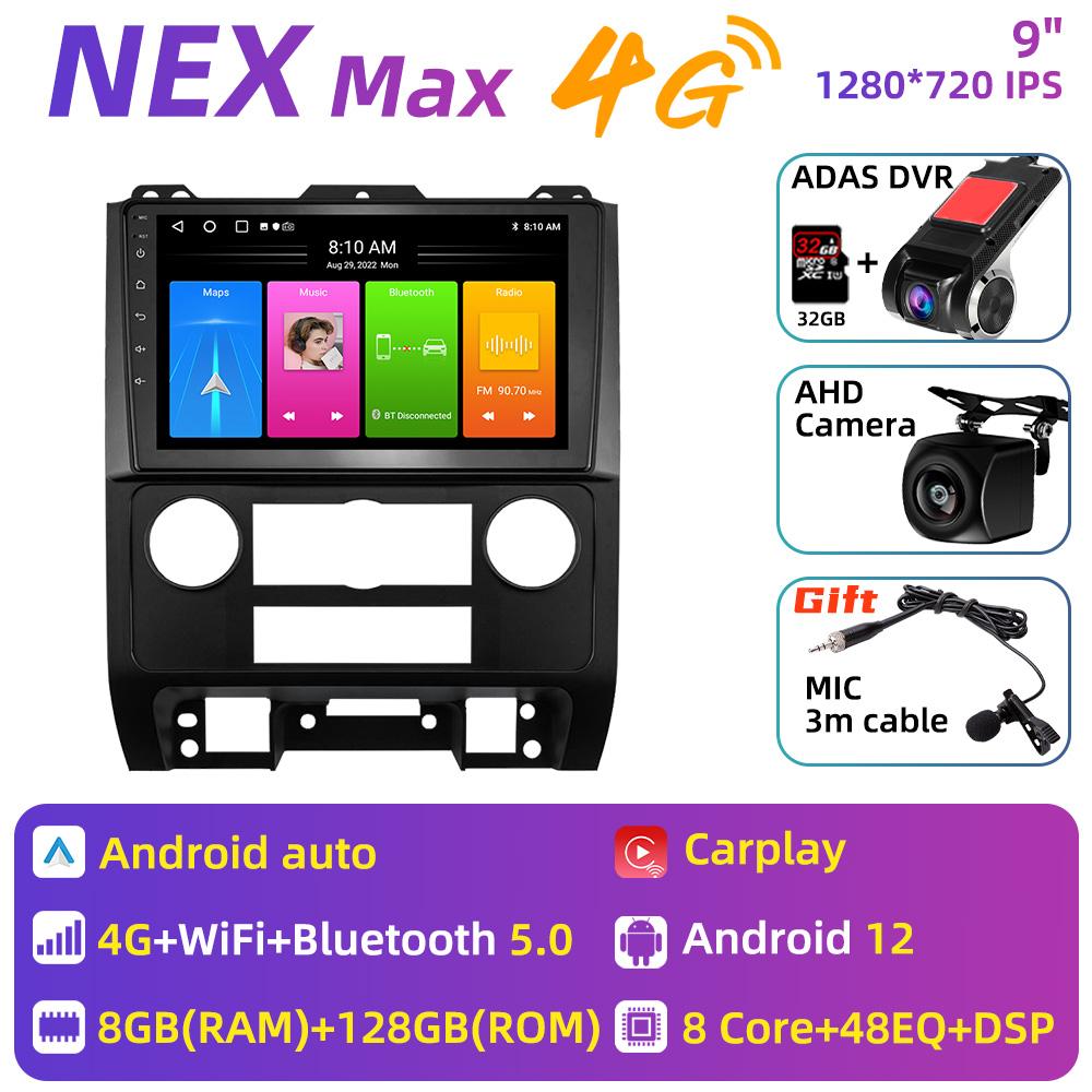 Автомобильное радио для Ford Escape 2007-2012 9-дюймовый экран 2 Din Android головное устройство стерео GPS навигация мультимедийный проигрыватель аудио Авторадио