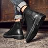 2024 Luxury Classy Handmade Precision Stitch Ankle Boots Casual Leather Flat Designer Boots Genuine Leather Shoes Combat Boots