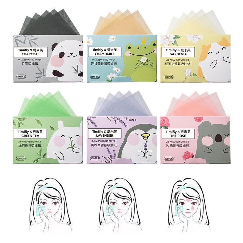 300 шт. портативная премиум-промокательная бумага для лица с маслом очищающие листы для лица для макияжа дружественная промокательная бумага