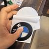 For BMW 2Pcs 25mm 35mm 40mm 50mm 55mm 60mm 65mm Car Center Hub Sticker Emblem Badge DIY Motorcycle Fuel Tank Decoration Sticker