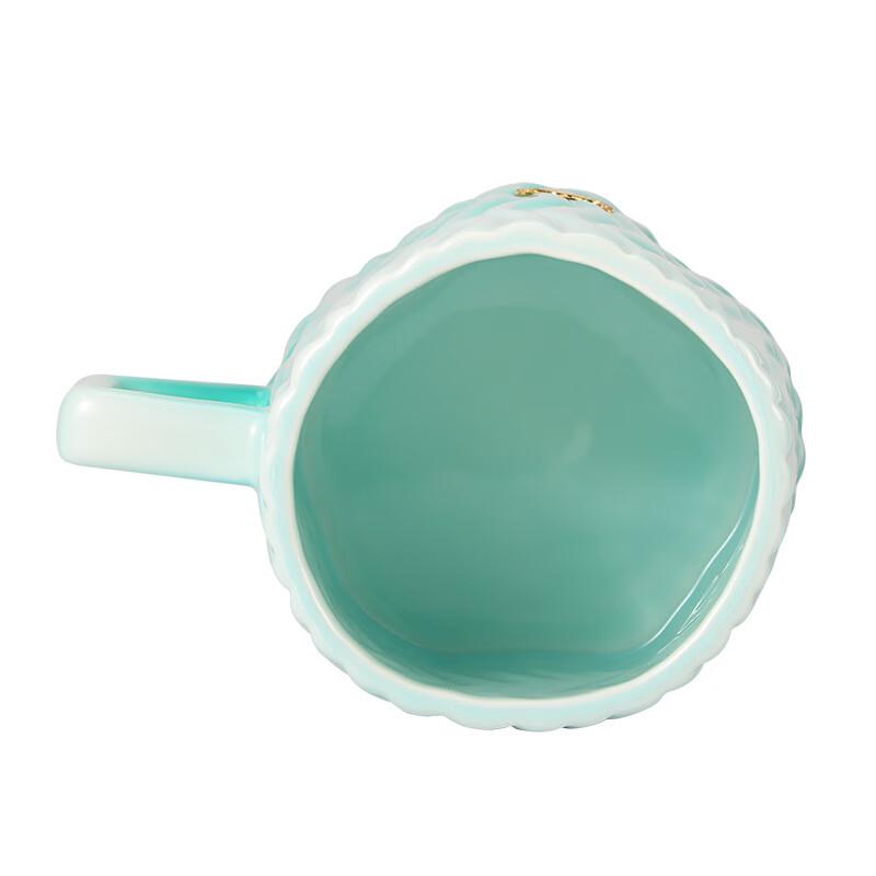 Starbucks Striped Embossed Badge Mug