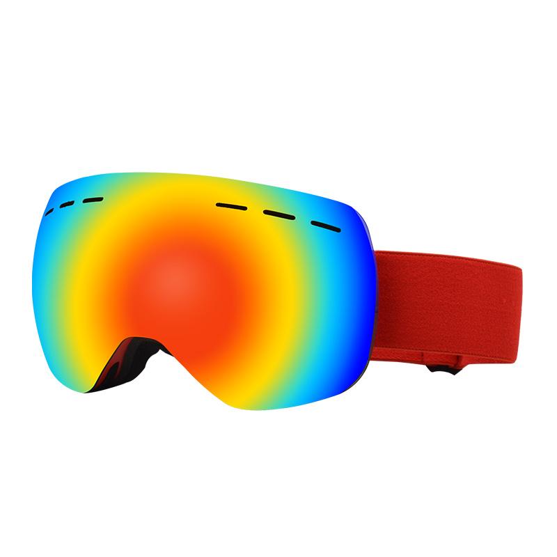 RTS 7003 Color Ski Goggles Anti-fog UV Snow Glass Double Lens Ski Googles Snowboard Goggle