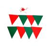 Party Show Christmas Felt Triangle Garland Pattern 4p