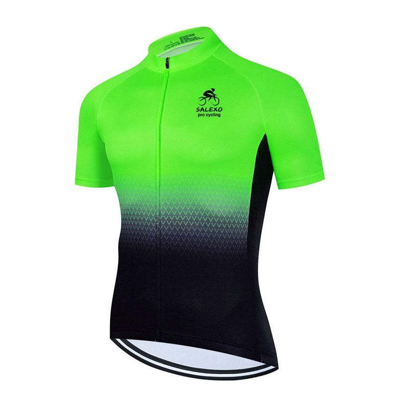2024 Salexo Ropa Ciclismo летний мужской комплект веломайки с коротким рукавом гоночный горный велосипед велоспорт одежда велосипедная одежда костюм