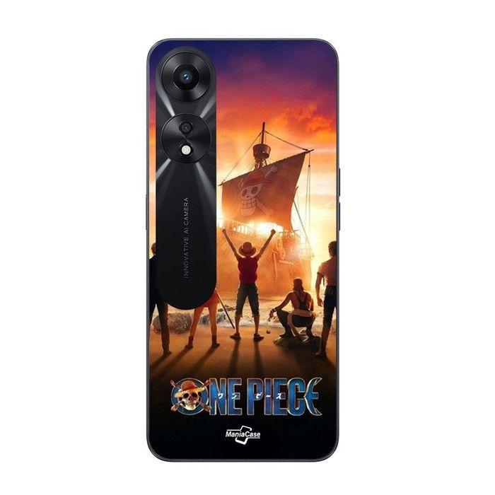 Coque pour Oppo A78 5G affiche One piece manga anime