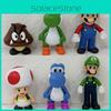 Super Pvc Mario Collectible Figurines Set With Anime Style For Gift Display And