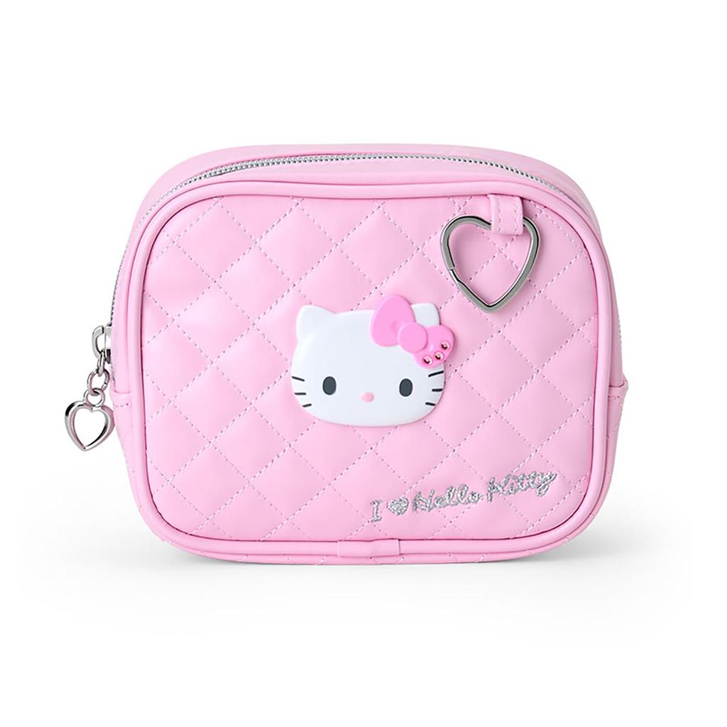 Sanrio Pouch Love Hello Hello Kitty Pink Accessory Case 275581 (I Kitty)