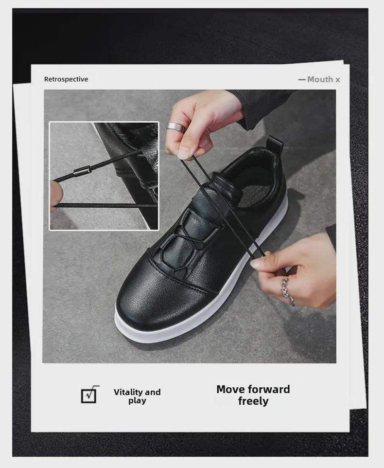 Мужские повседневные кроссовки Slip-On: Универсальная, легкая, молодежная спортивная обувь и обувь на плоской подошве