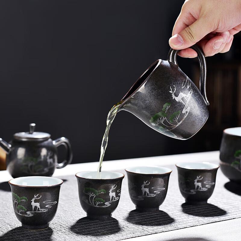 Chaxun Light Luxury Chinese Ceramic Tea Set