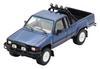 Gaincorp Products 1/64 Scale Toyota Hilux SR5 XTRA Cab 1985 - (LHD) - Blue, Finished Model