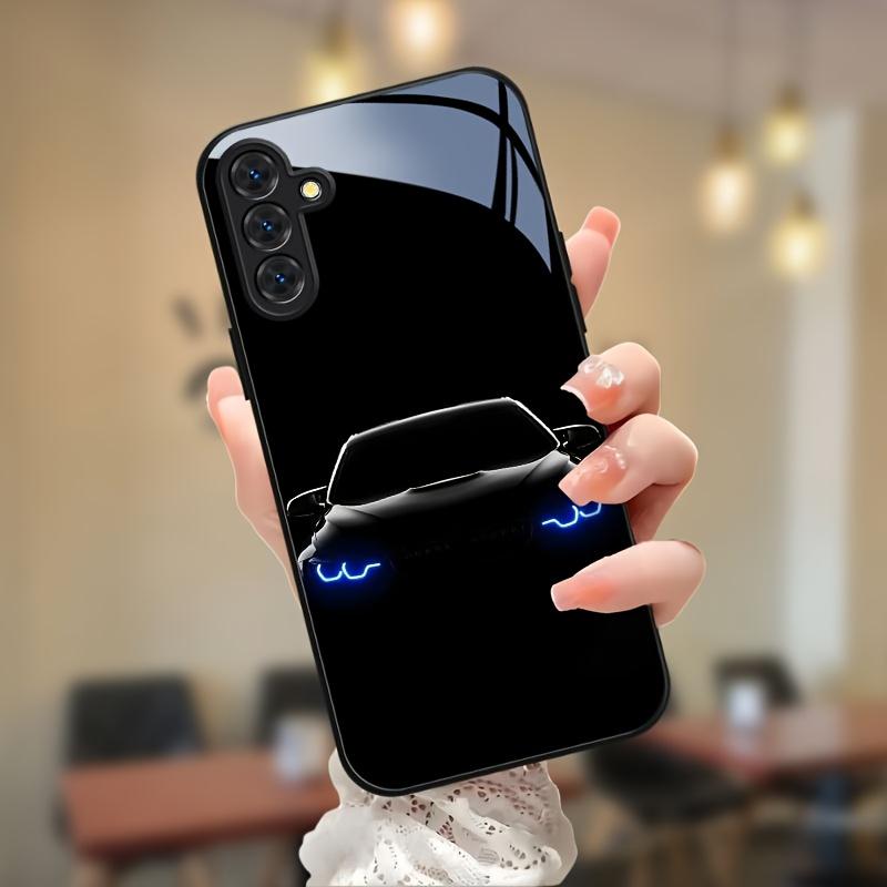 Стеклянный чехол для телефона с рисунком автомобиля, подходит для Samsung Galaxy S26 S25 S24 S23 S22 S20 FE Ultra Plus, противоударная задняя крышка