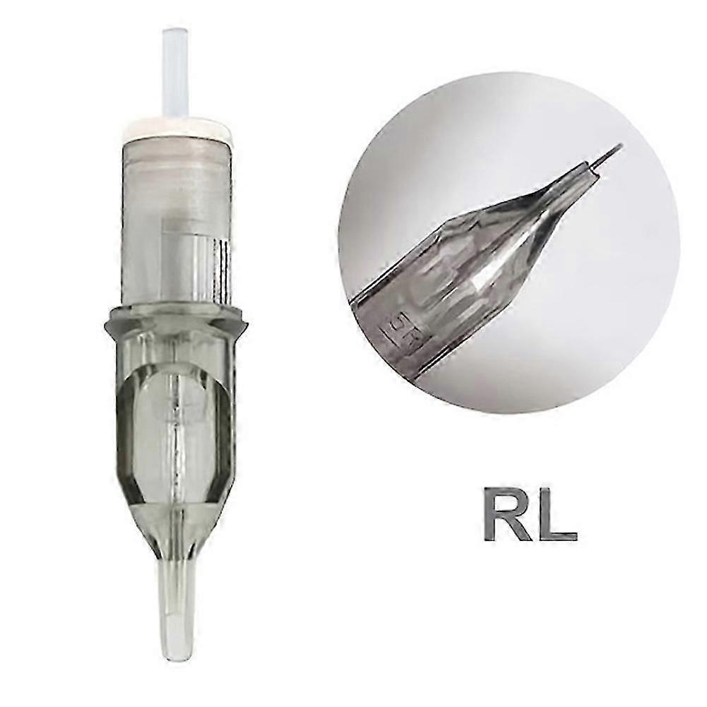 40pcs Mixeds Tattoo Needles 1RL/3RL/3RS/5RS/5M1/7M1/5RM/7RM Taper Membranes Tattoo Needle Cartridges